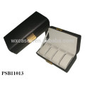 high quality leather watch box for 4 watches wholesales manufacturer